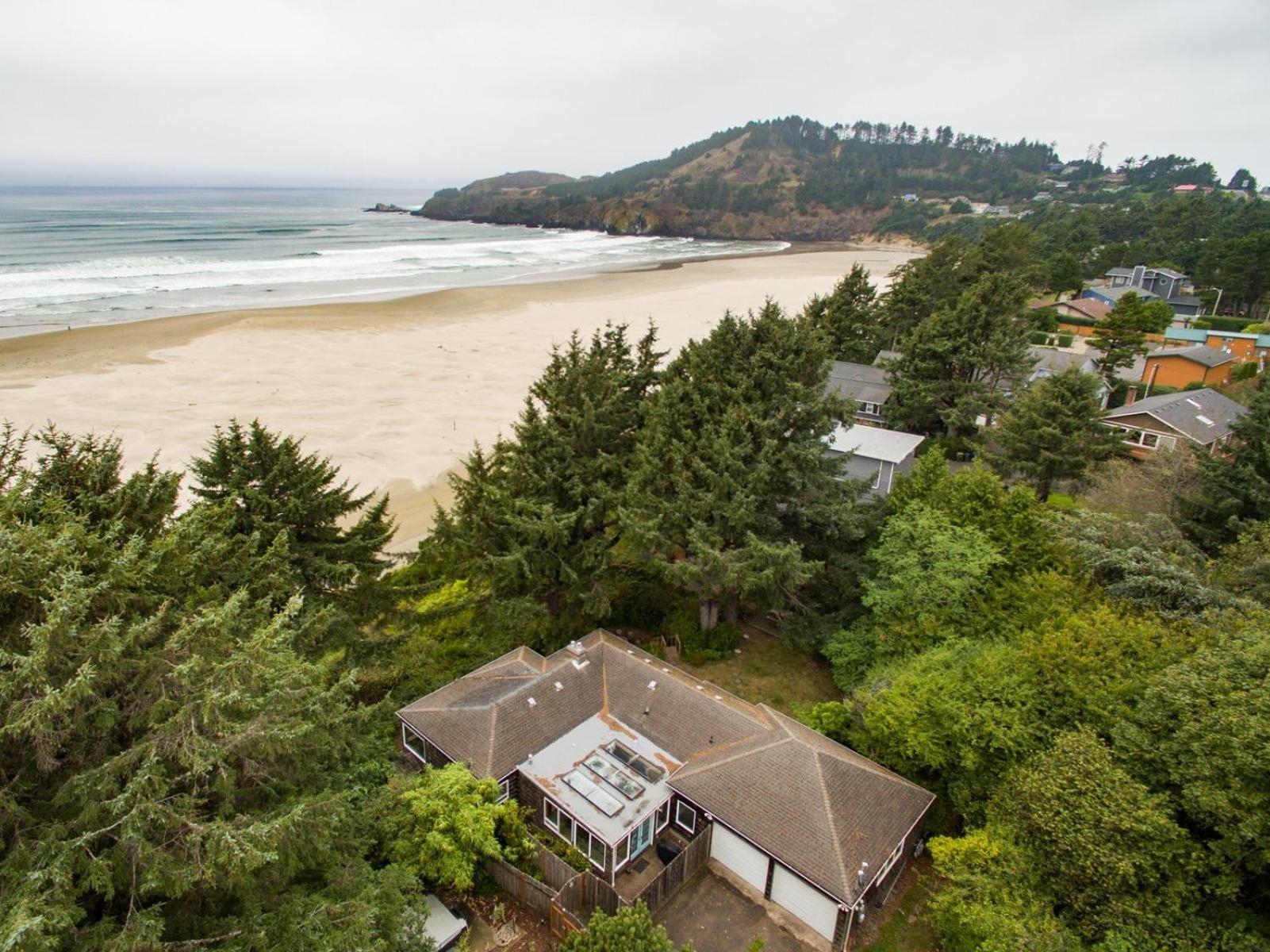 Agate Beach Oceanfront Lodge Newport Exteriör bild